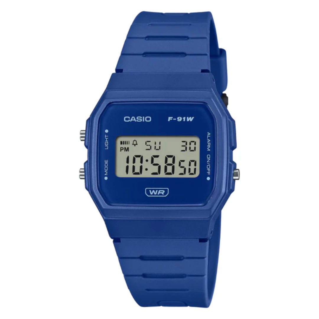 Reloj Casio Vintage Bio-Plastic F-91WB-2A1 Unisex - Digital